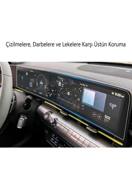 Hyundai Kona Ekran Koruyucu Multimedya Dijital Gösterge