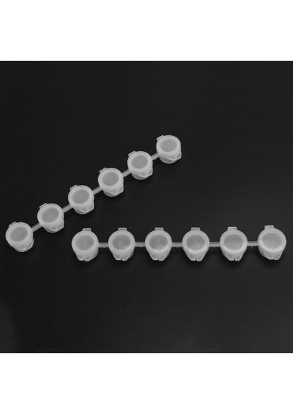 240 Parça Boş Boya Kabı, 40 Şerit Akrilik Mini Kap Saklama Kapağı Sanat ve El Sanatları Için 3ml (Yurt Dışından) fırsatları