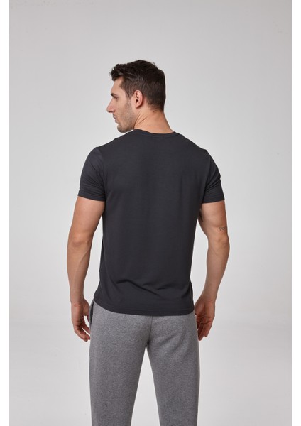 Erkek Kısa Kollu Sıfır Yaka T-Shirt fiyatları