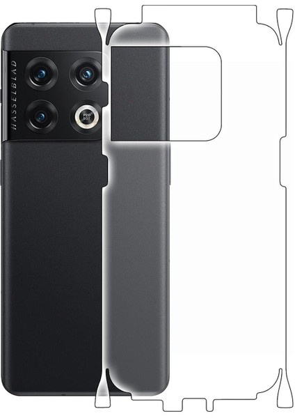 Oneplus 10 Pro ile Uyumlu Mat Tpu Arka Kaplama 360
