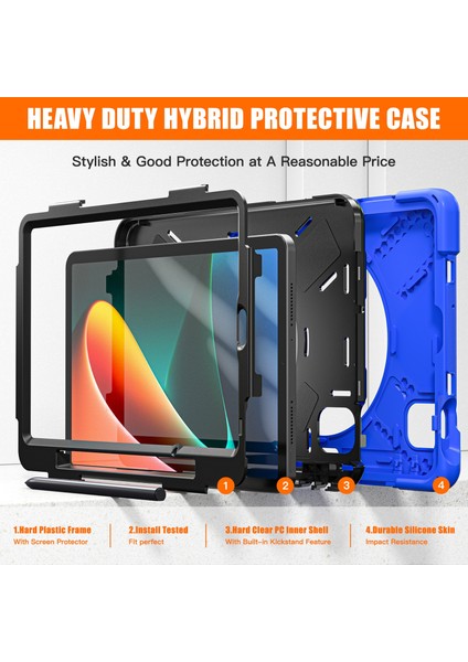 Xiaomi Pad 5 / Pad 5 Pro Için Silikon + Pc Tablet Kılıfı (Yurt Dışından) fırsatları