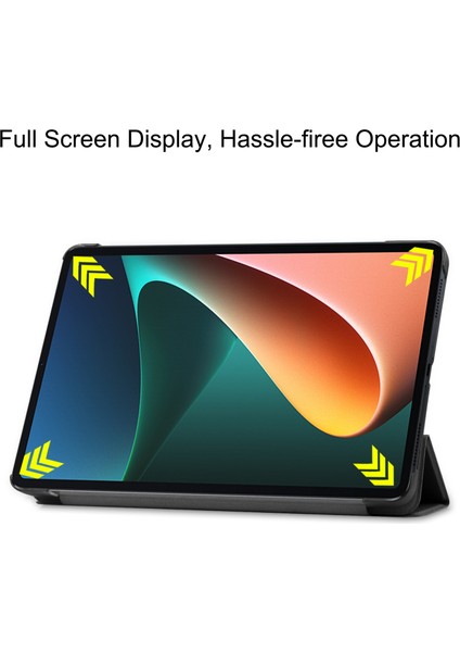 Xiaomi Pad 5 Için Custer Texture Deri Kılıf (Yurt Dışından)