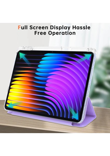 Xiaomi Pad 7/7 Pro Için Deformasyon Deri Kılıf (Yurt Dışından)