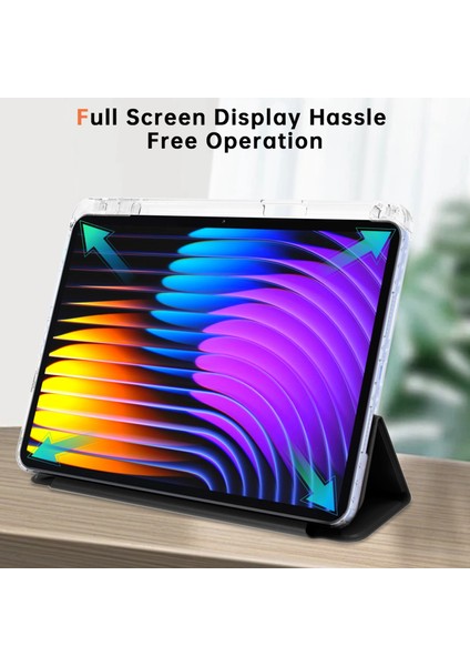 Xiaomi Pad 7/7 Pro Için Deformasyon Deri Kılıf (Yurt Dışından)