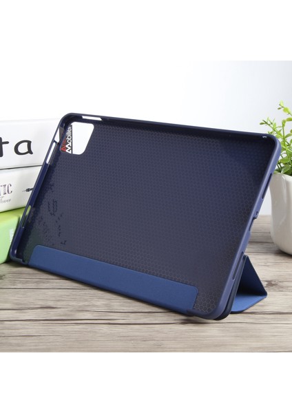 Xiaomi Pad 7 / Pad 7 Pro Için Üç Katlı Deri Kılıf (Yurt Dışından)