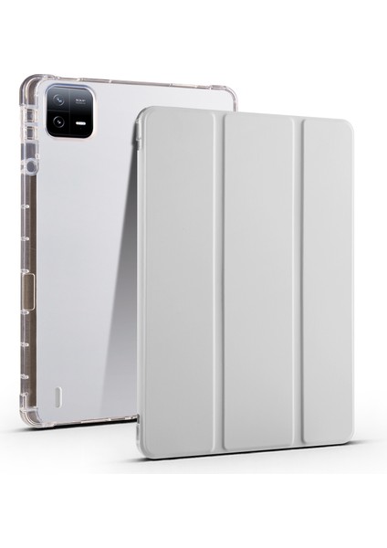 Xiaomi Pad 6/6 Pro Için 3 Katlı Akıllı Deri Tablet Kılıfı (Yurt Dışından)