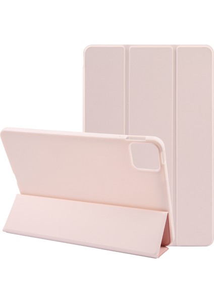 Xiaomi Pad 7 / Pad 7 Pro Için Üç Katlı Deri Kılıf (Yurt Dışından)