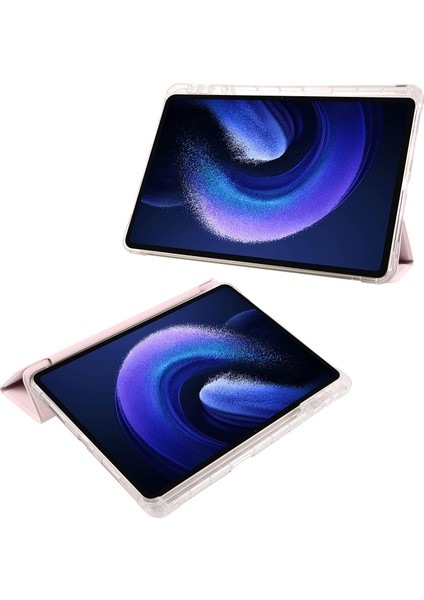 Xiaomi Pad 6/6 Pro Için 3 Katlı Akıllı Deri Tablet Kılıfı (Yurt Dışından) modelleri
