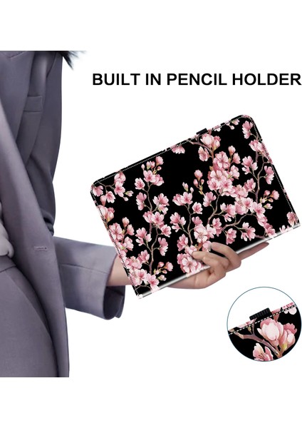 Xiaomi Pad 7 / Pad 7 Pro Için Boyalı Deri Kılıf (Yurt Dışından)