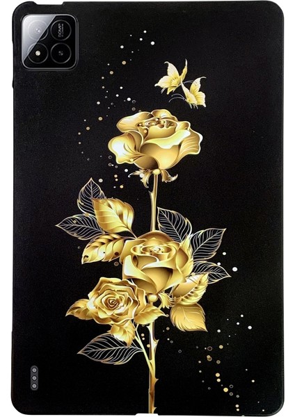 Xiaomi Pad 7 / Pad 7 Pro Için Boyalı Tpu Tablet Kılıfı (Yurt Dışından)