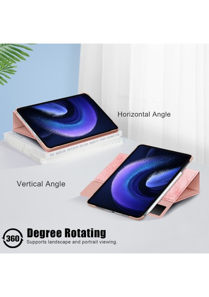 Xiaomi Pad 6/6 Pro Için Rotasyon Standı Akıllı Deri Kılıf (Yurt Dışından) indirimleri