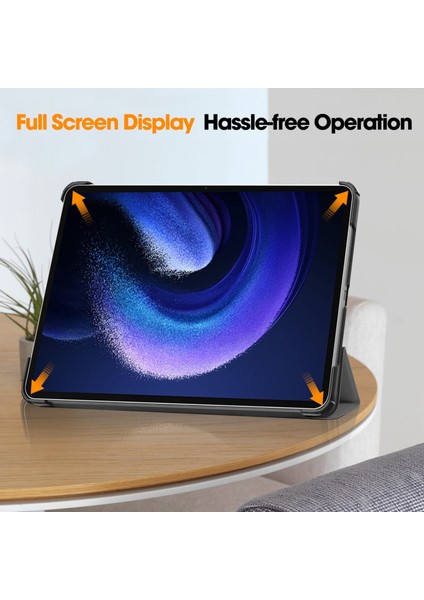Xiaomi Pad 6/6 Pro Için Deri Akıllı Tablet Kılıfı (Yurt Dışından)