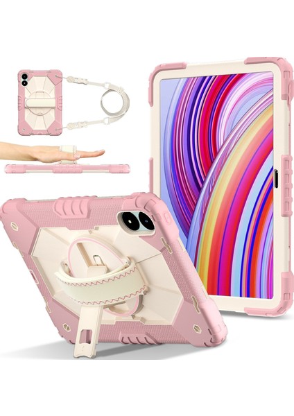 Xiaomi Redmi Pad Pro 12.1 Için Silikon Hibrit Pc Kılıfı (Yurt Dışından)