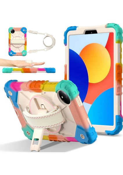 Xiaomi Redmi Pad Se 8.7 Için Silikon Hibrit Pc Kılıfı (Yurt Dışından)