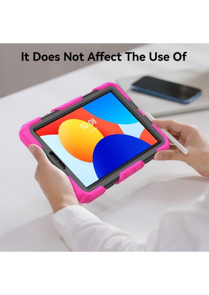 Xiaomi Redmi Pad Se 8.7 2024 Için Silikon Hibrit Pc Kılıfı (Yurt Dışından)