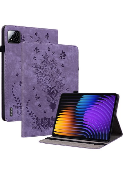 Xiaomi Pad 7 / Pad 7 Pro Için Deri Tablet Kılıfı (Yurt Dışından)
