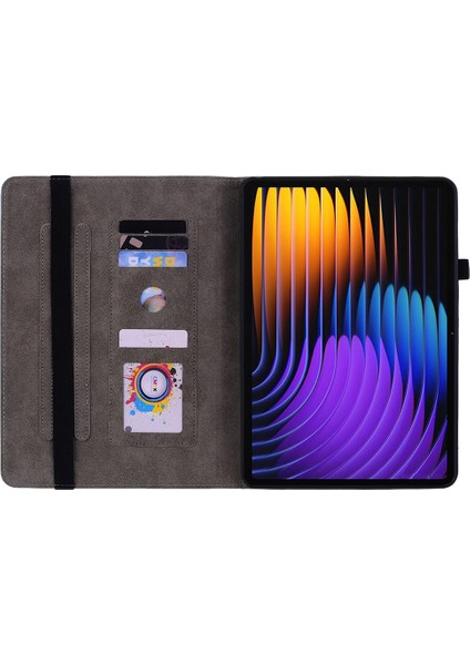Xiaomi Pad 7 / Pad 7 Pro Için Deri Tablet Kılıfı (Yurt Dışından)