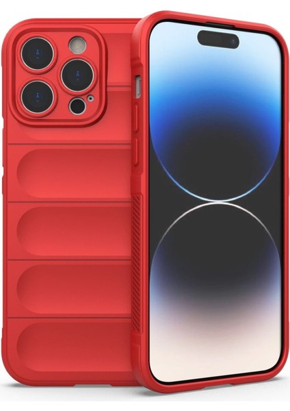 iPhone 13 Pro Max Kılıf Elde Tutma Kolaylıkla Kaydırmaz Kenar Line Dizayn Optietnik Kapak