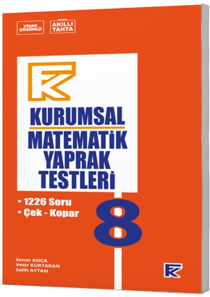 Yayınları Fk 8 Kurumsal Matematık Yaprak Testlerı