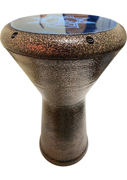 Mısır Döküm Profesyonel Darbuka Kahverengi 22 cm
