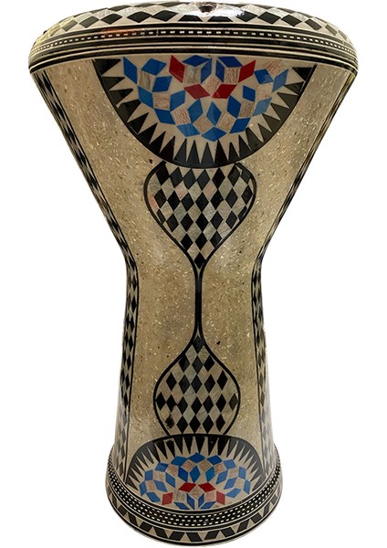 24006 Orijinal Mısır Döküm Profesyonel Darbuka Işlemeli 22 cm