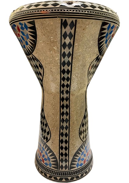 24006 Orijinal Mısır Döküm Profesyonel Darbuka Işlemeli 22 cm