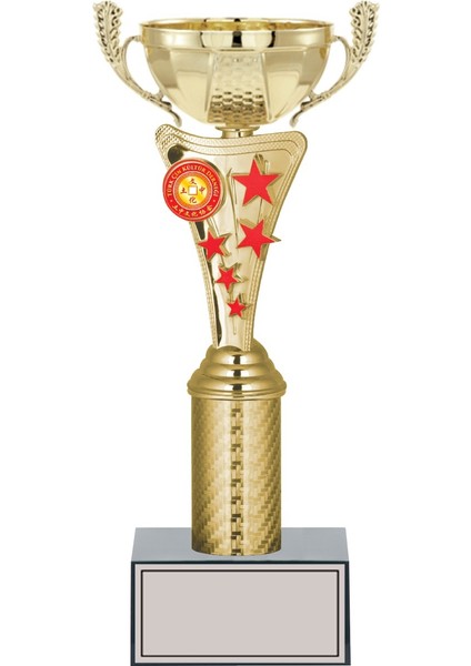 Kişiye Özel Başarı Kupası-Futbol Kupası-Tören Kupası-Okul Kupası-Birincilik Kupası-Şampiyonluk Kupası-Turnuva Kupası Ödül Kupası S036B 30 cm