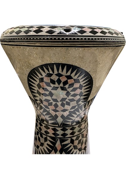 24004 Orijinal Mısır Döküm Profesyonel Darbuka Işlemeli 22 cm