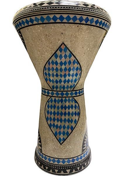 24007 Orijinal Mısır Döküm Profesyonel Darbuka Işlemeli 22 cm