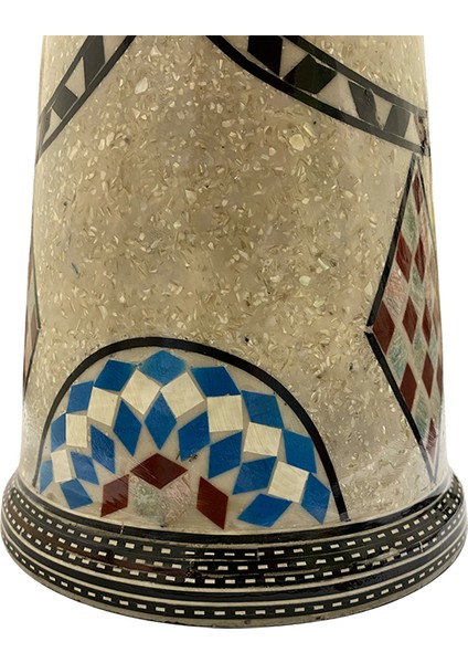 24001 Orijinal Mısır Döküm Profesyonel Darbuka Işlemeli 22 cm