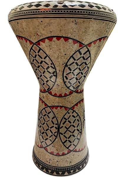 24009 Orijinal Mısır Döküm Profesyonel Darbuka Işlemeli 22 cm