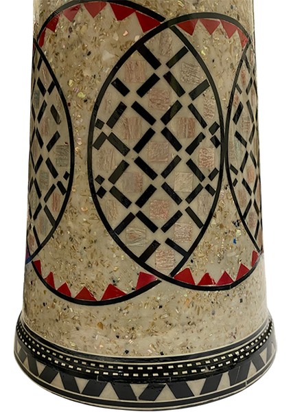 24009 Orijinal Mısır Döküm Profesyonel Darbuka Işlemeli 22 cm