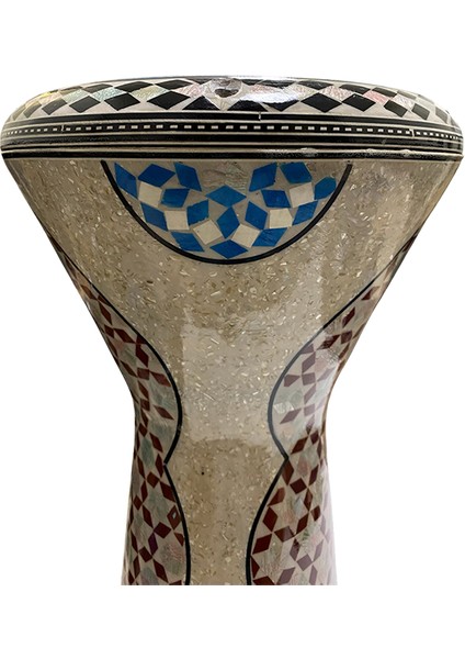 24008 Orijinal Mısır Döküm Profesyonel Darbuka Işlemeli 22 cm