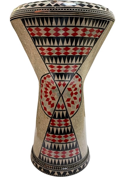 24005 Orijinal Mısır Döküm Profesyonel Darbuka Işlemeli 22 cm