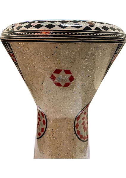 24005 Orijinal Mısır Döküm Profesyonel Darbuka Işlemeli 22 cm