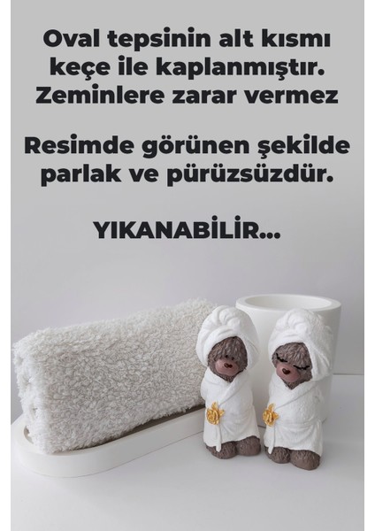 Sevimli Ayıcıklarla Çok Amaçlı Dekoratif Beyaz Set indirimleri