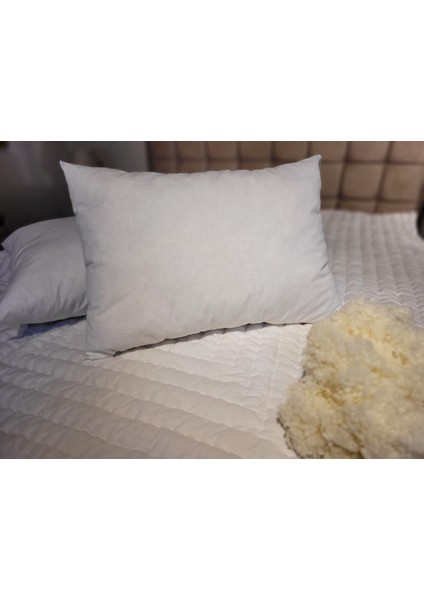 Merinos Kuzu Yünü Dolgulu Yastık 50 x 70 cm Ebat , 1100 Gram
