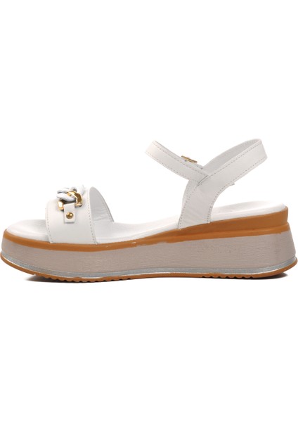 Ayakmod Beyaz Kadın Sandalet fiyatları