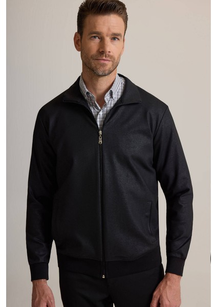 Erkek Siyah Fermuarlı Sweatshirt fiyatları