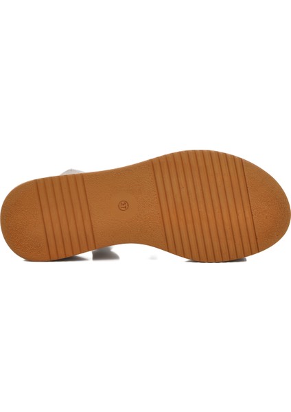 Ayakmod Beyaz Kadın Sandalet indirimleri