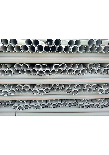 75X3000MM 3,2 Pvc-U Boru - B Tipi ( Kalde )