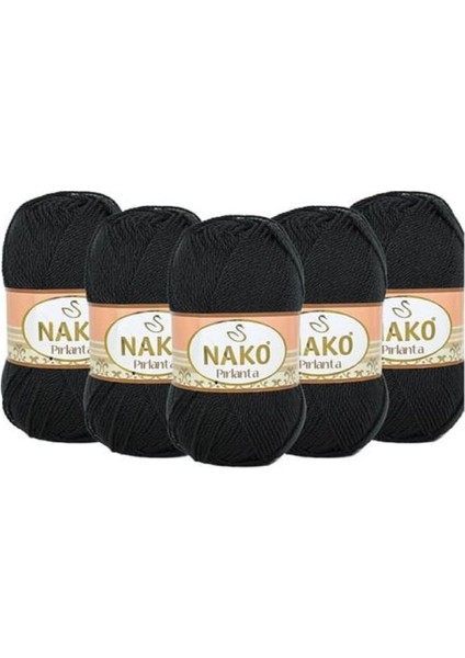 Pırlanta Siyah 5 Adet Colar : 217