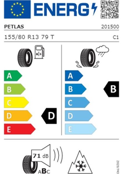 155/80 R13 79T Snowmaster 2 Oto Kış Lastiği (Üretim Yılı:2024)