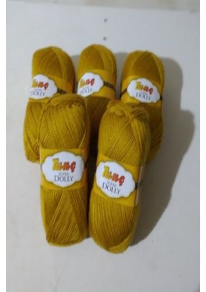 Dolly Patik Ipi 5 Adet Hardal Colar : 317