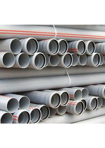 75X1000MM 3,2 Pvc-U Boru - B Tipi ( Kalde )