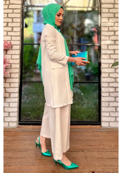 Tesettür Kol Katlı Ceket
