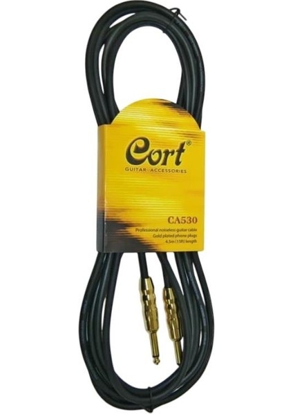 CA530 BK Enstrüman Kablosu Gürültüsüz 4,50 Metre