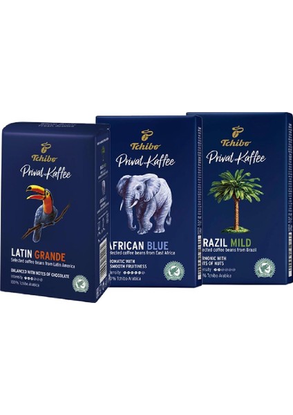 Privat 3'lü Set 250 gr x3