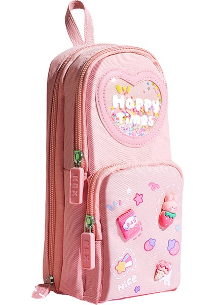 Ilkokuldaki Kızlar Için Basit Sevimli Karikatür Kalem Kutusu (Yurt Dışından)