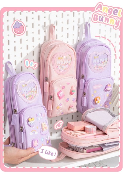 Ilkokuldaki Kızlar Için Basit Sevimli Karikatür Kalem Kutusu (Yurt Dışından) fiyatları